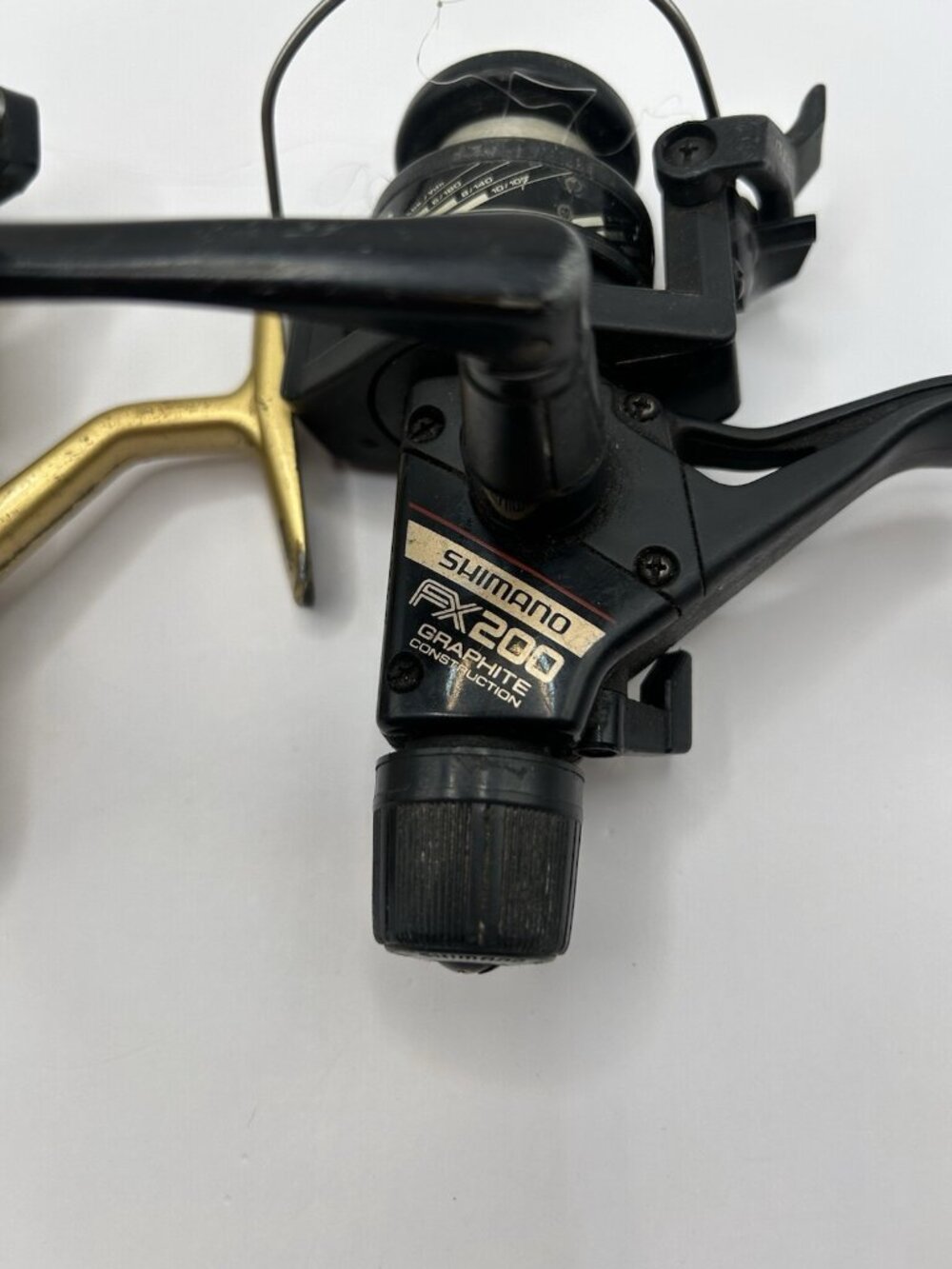 Vintage Spinning Fishing Reels Lot Zebco 6020 & Shimano FX200 Untested Fish Gift - Picture 5 of 13